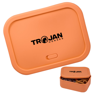 44 Oz Silicone Food Storage Boxes with Air...