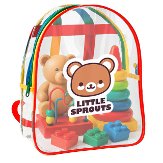 Logo Kids Clear Backpacks