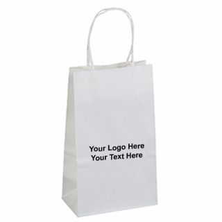 5.25 x 8.25 Toto Matte Paper Shopping Bags