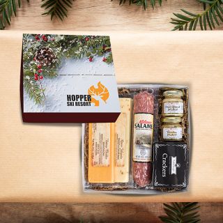 Deluxe Charcuterie Gourmet Meat & Cheese Set Chairman...