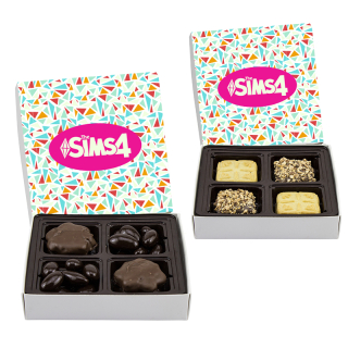 Printed Square Candy Boxes