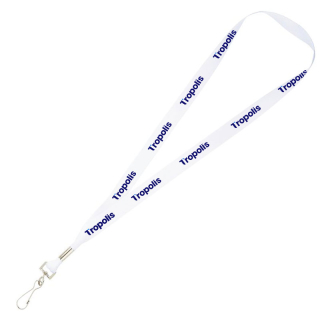 Full Color 0.75 Inch Premium Lanyard with Hooks