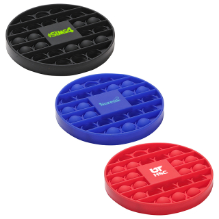 Printed Push Pop Round Bubble Games