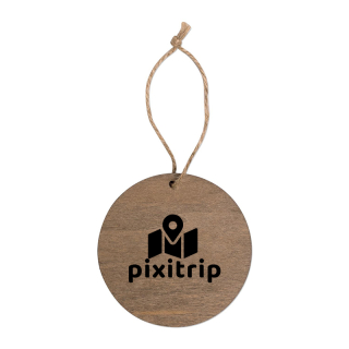 ized Round Wooden Ornaments