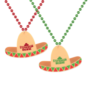 ized Sombrero Medallions With Beads