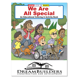 We Are All Special Coloring Books