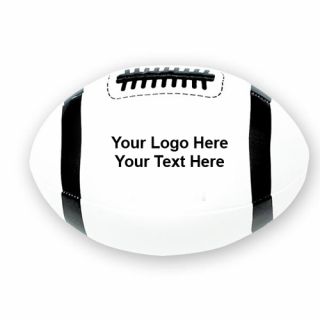 4 Inch Printed Plush Footballs