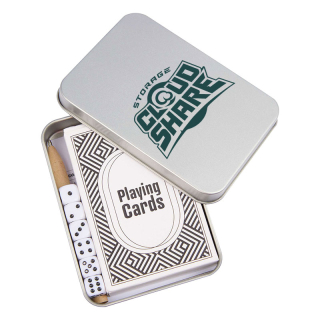 Printed Playing Cards and Dice Game Sets