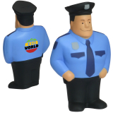 Imprinted Policeman Stress Relievers
