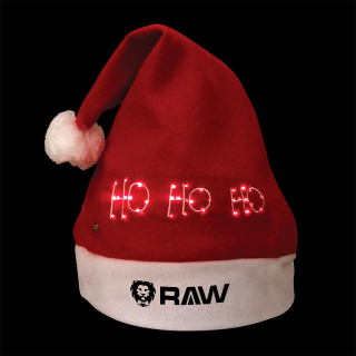 Light-Up Santa Hats