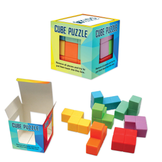 Cube Puzzles In Boxes