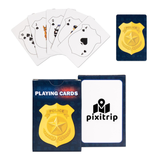 Police Safety Playing Cards