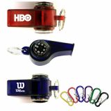 Promotional Whistle with Compass Thermometer Keychains