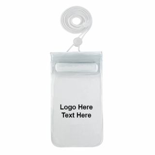 Printed Waterproof Pouch with Neck Cord