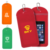 Promotional Splash Proof Phone Pouches with Carabiner