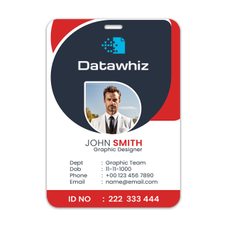 4.25 x 6 Inch Plastic Identification Badges
