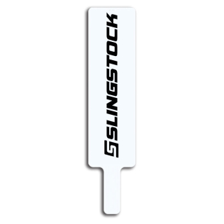 Corrugated Plastic Paddle Shape Rally Signs