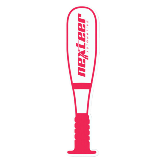 Corrugated Plastic Baseball Bat Shape Rally Hand...