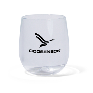 12 Oz Clear Stemless Wine Glasses