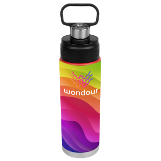24 Oz ized Full Color Stainless Steel Leighton Bottles