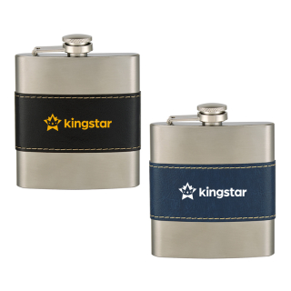 Printed 6 Oz McCoy Flasks
