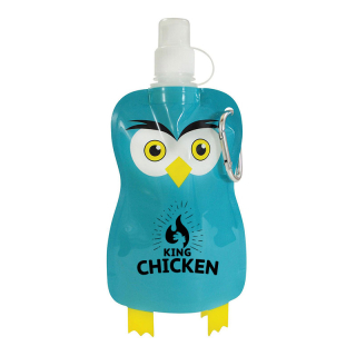 12 Oz Paws N Claws Flat Bottles