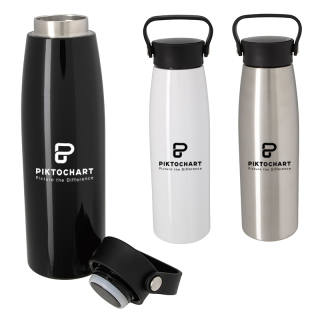 19 Oz Rene Vacuum Bottles with Hanger