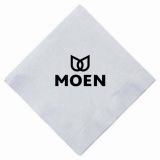 5 x 5 Inch Personalized 3-Ply Beverage Napkins