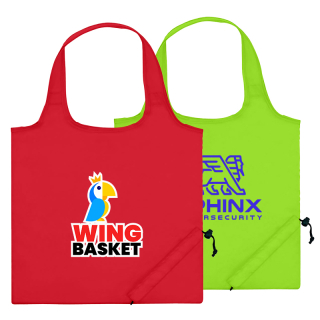 16 x 14.5 Inch Printed Foldaway Tote Bags