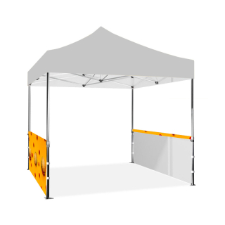 Set Of Two 10' x 3' Half Tent Walls