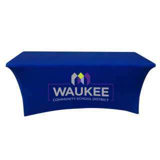 6 ft ized Stretch 3-Sided Table Covers