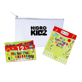 12 Color Marker Sets with Book