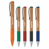 Custom Imprinted Bamboo Design Twist Pens