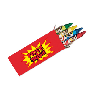 Printed 4 Pack Crayons Boxes