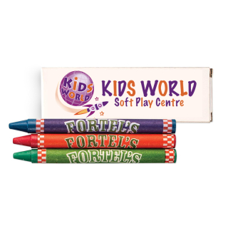 ized 3 Pack Crayons Boxes