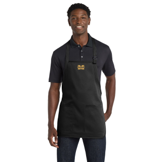 Port Authority® Medium-Length Two-Pocket Bib...