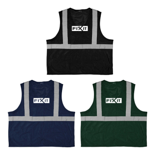 ized 100 Polyester Premium Reflective Safety Vests