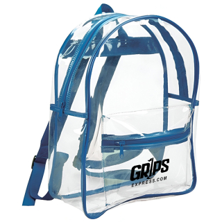 ized Basic Clear Backpacks