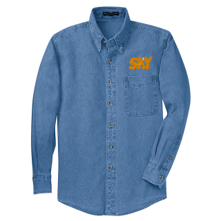 Port Authority® Long Sleeve Denim Shirts