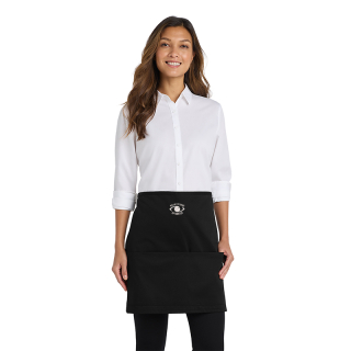 Port Authority® Easy Care Half Bistro Aprons with...