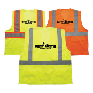 ANSI 2 Orange Safety Vests