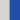 Silver with Blue