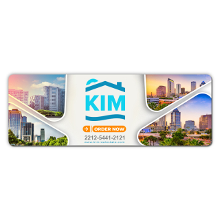 3.5x10 Inch Custom Full Color Magnets