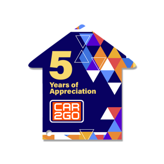 7 Inch Shaped Acrylic Awards