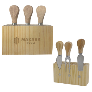 3-Piece Cheese Cutlery Sets
