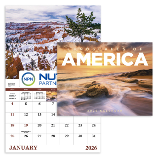 Landscapes of America Window Calendars