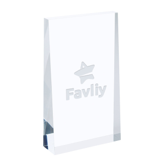 Printed Acrylic Wedge Awards-Small
