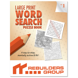 ized Large Print Word Search Puzzle Books