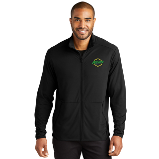 ized Port Authority® Accord Stretch Fleece Full-Zip