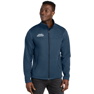 ized The North Face® Chest Logo Ridgewall Soft Shell...